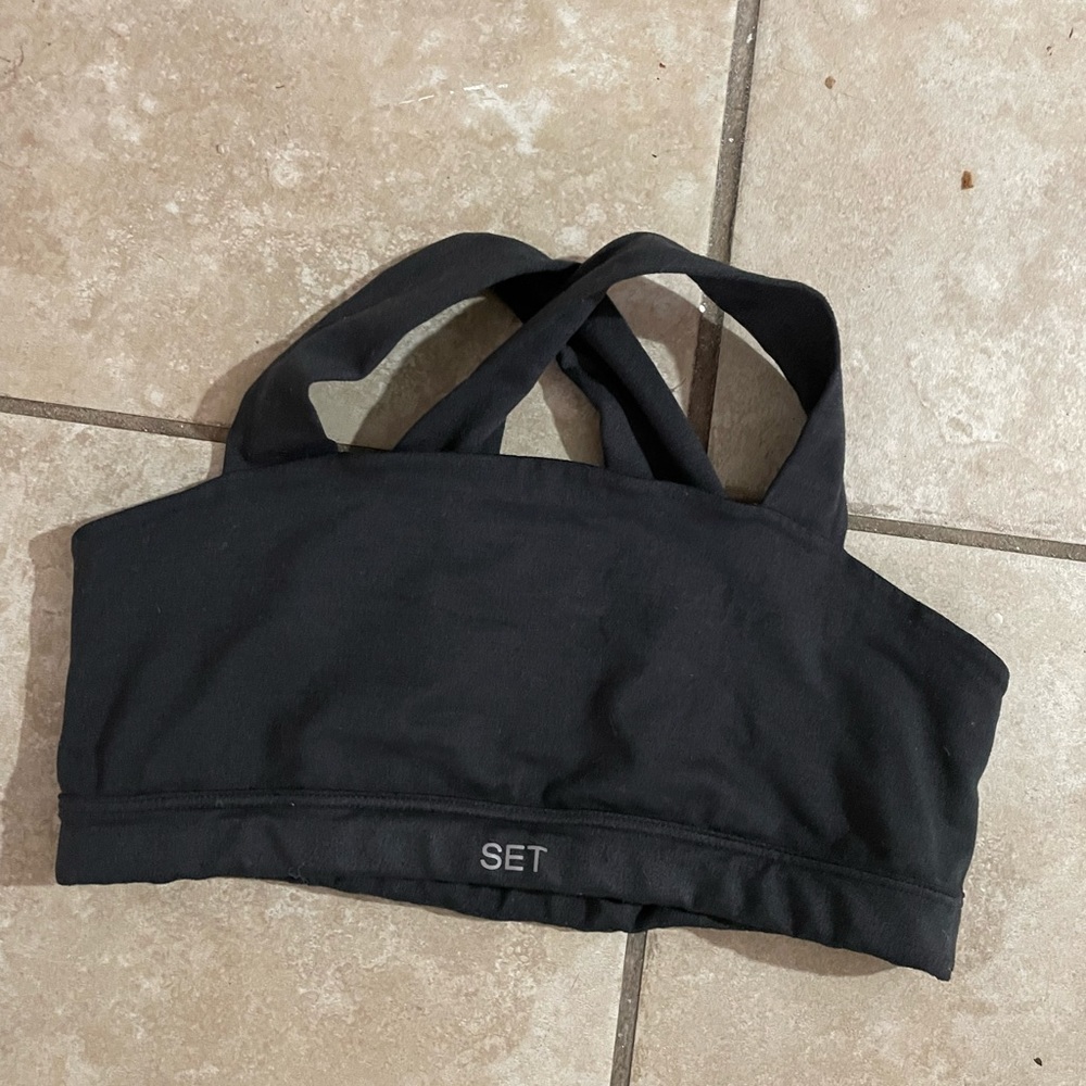 SETactive LUXFORM BAND BRA -STORM Small